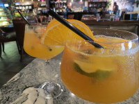 thornhill restaurant serving sangria cocktail at symposium cafe