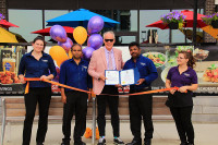 ribbon cutting restaurant