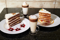 oshawa restaurant desserts coffee and cakes at symposium cafe