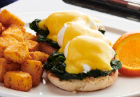 eggs benedict breakfast eating place oakville