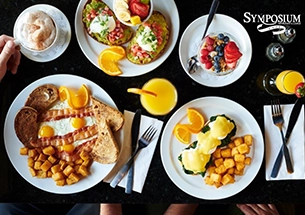 Symposium Food Drinks Waterdown Breakfast-Brunch Menu